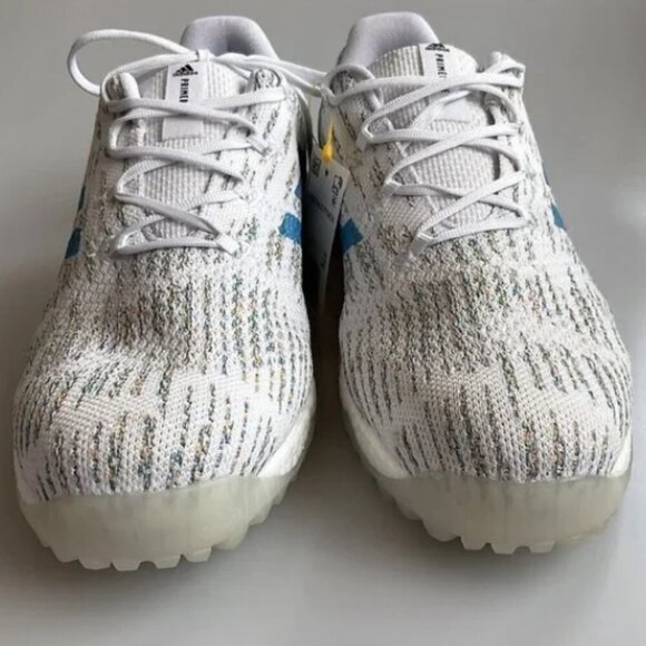 ADIDAS WOMEN'S PRIME BLUE GOLF SHOES SPIKELESS SNEAKERS - Picture 5 of 10